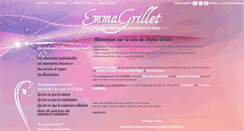 Desktop Screenshot of emma-grillet.fr
